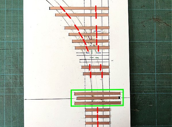 ポイントレールを自作する方法