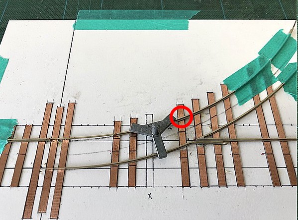 ポイントレールを自作する方法