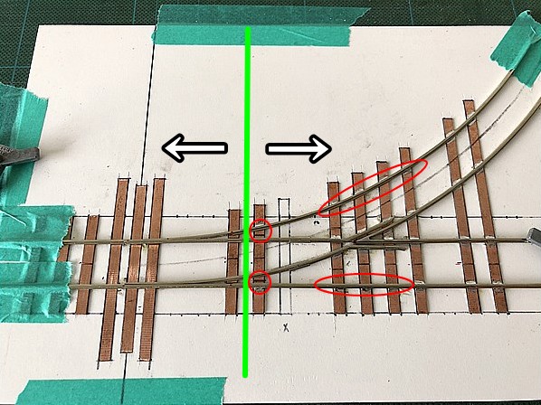 ポイントレールを自作する方法