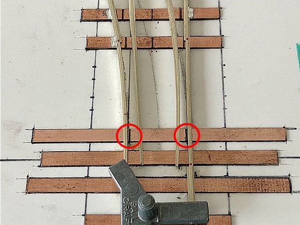 ポイントレールを自作する方法