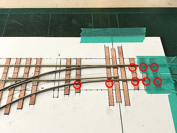 ポイントレールを自作する方法