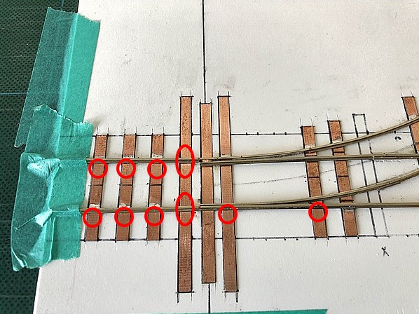 ポイントレールを自作する方法