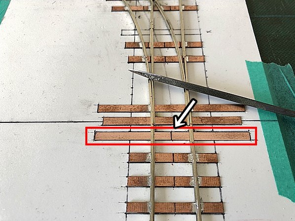 ポイントレールを自作する方法