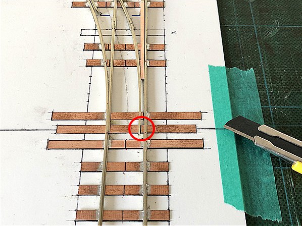 ポイントレールを自作する方法