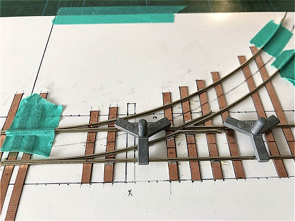 ポイントレールを自作する方法