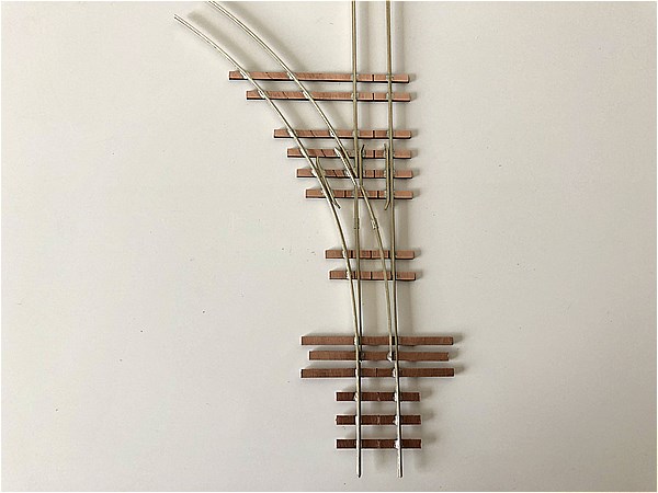 ポイントレールを自作する方法