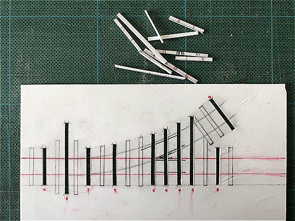 自作ポイントレールの作り方