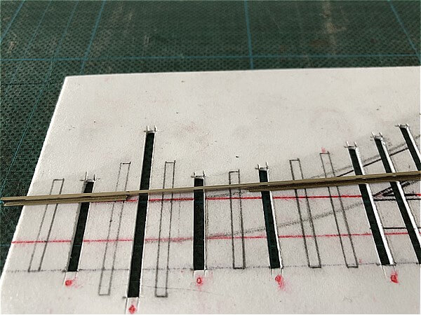 自作ポイントレールの作り方