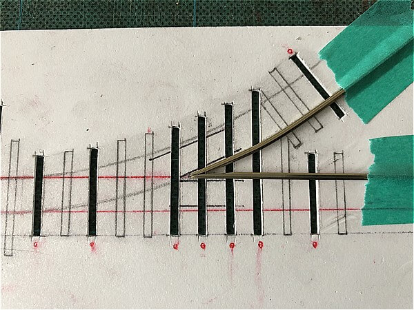 ポイントレールを自作する方法