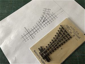 自作ポイントレールの作り方